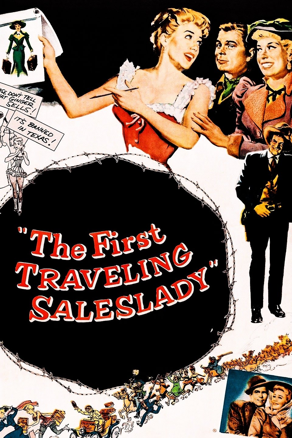 Affiche du film The First Traveling Saleslady