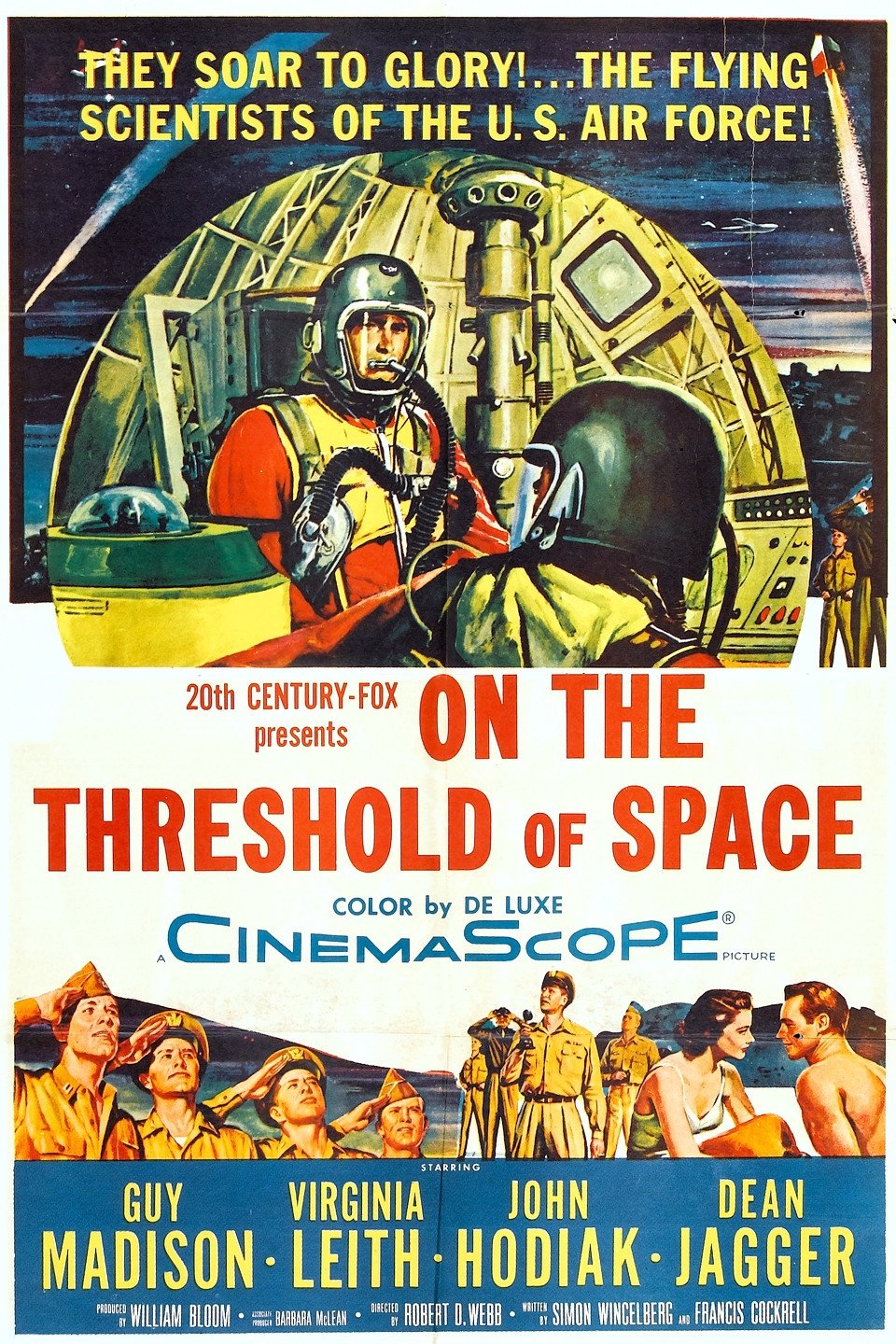 Poster de On the Threshold of Space