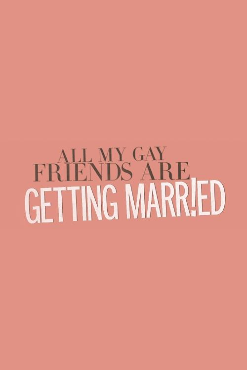 Poster de All My Gay Friends Are Getting Married