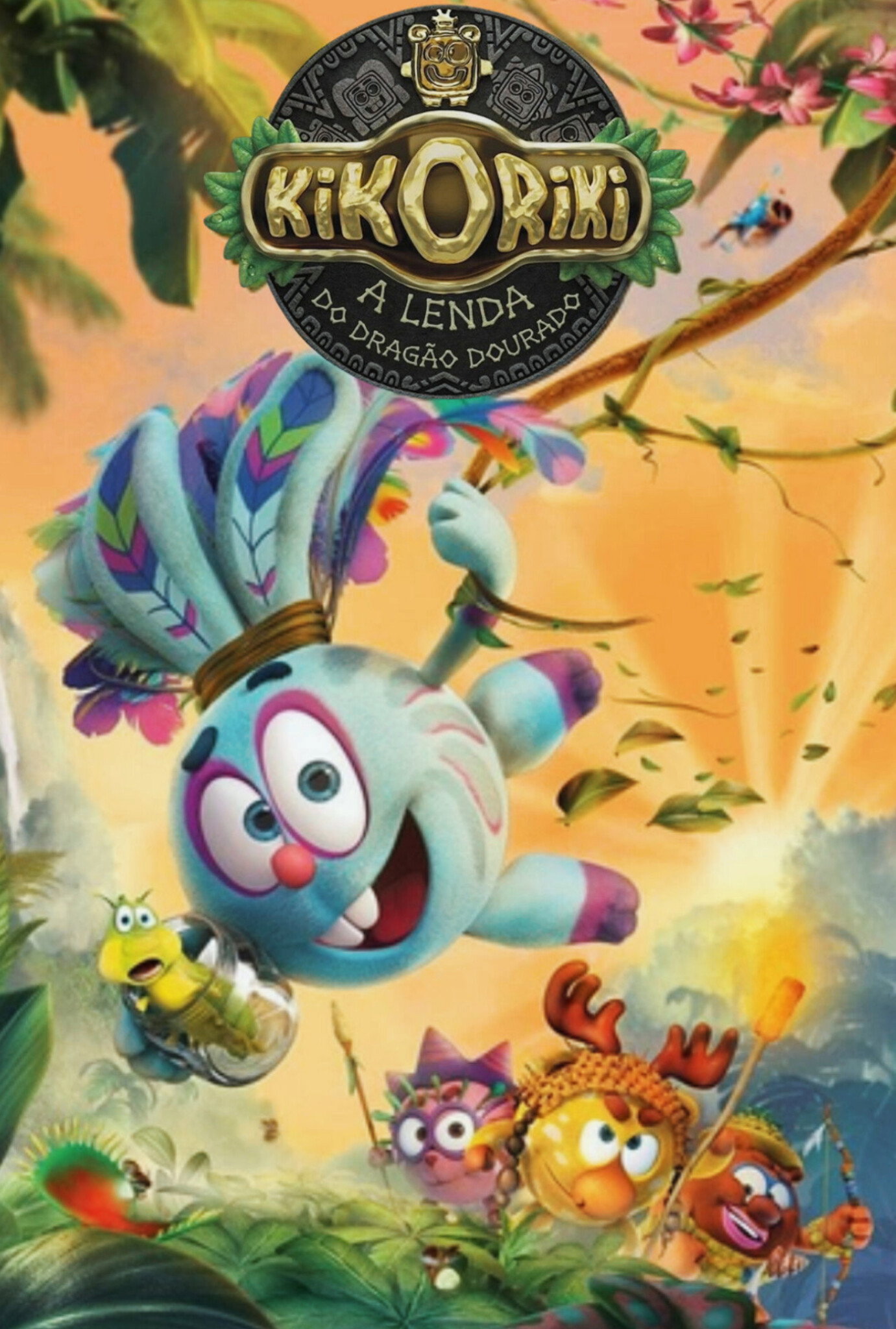 Poster de Kikoriki - A Lenda do Dragão Dourado