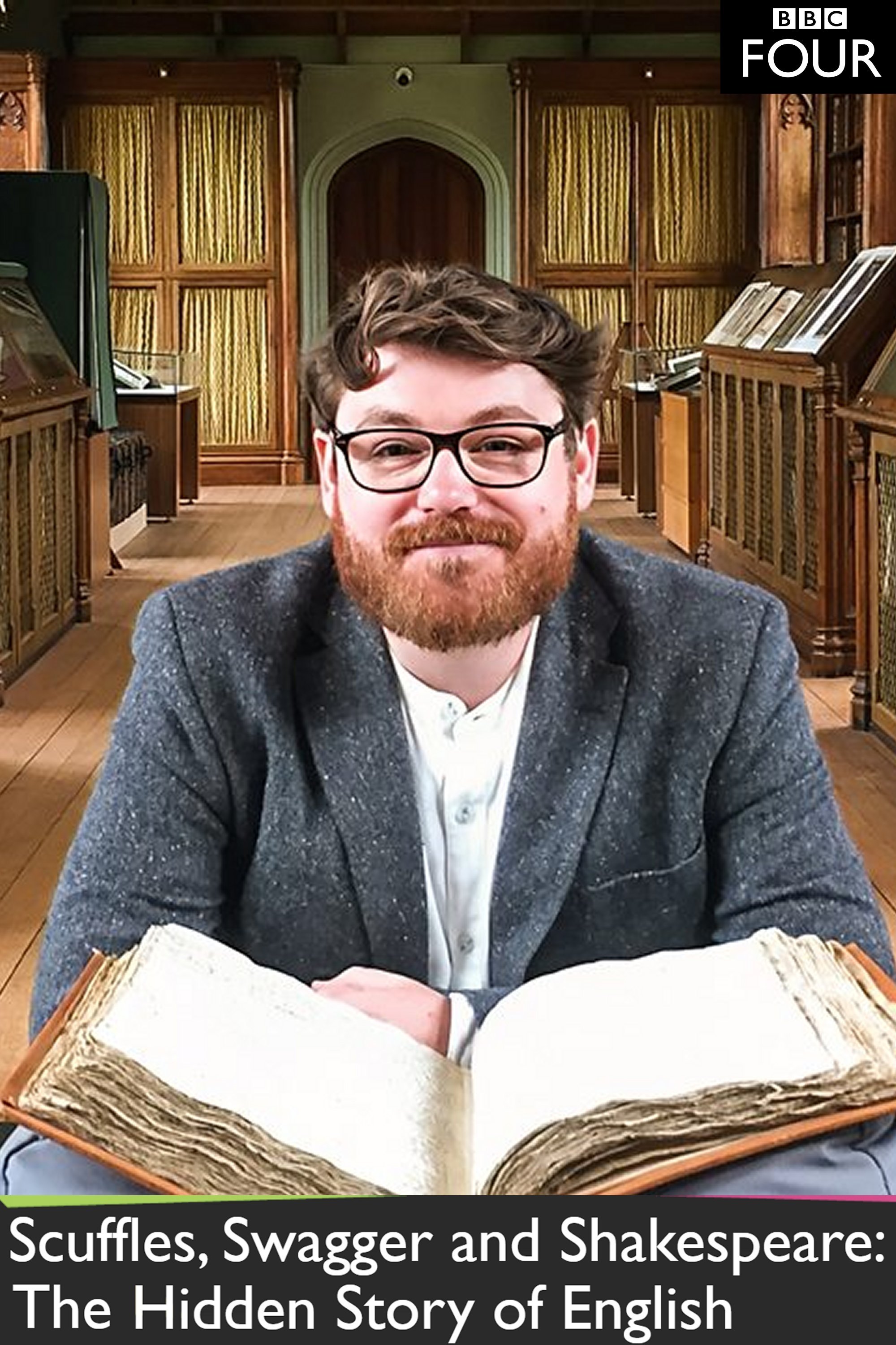 Poster de Scuffles, Swagger and Shakespeare: The Hidden Story of English