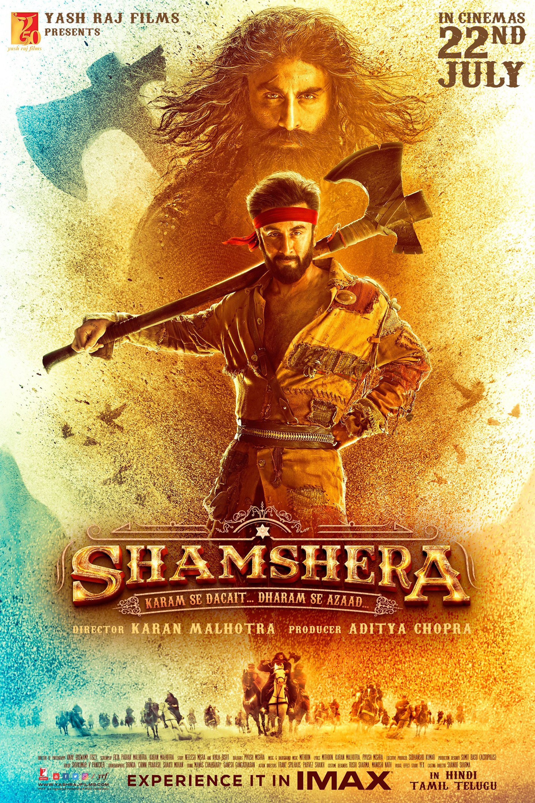 Poster de Shamshera