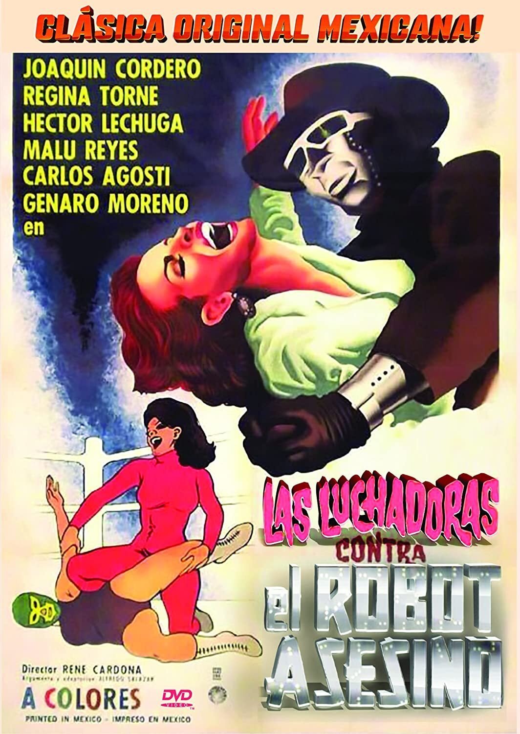 Poster de Las luchadoras vs el robot asesino