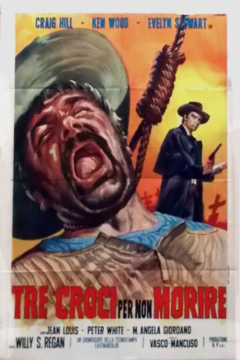 Poster de Tre Croci Per Non Morire