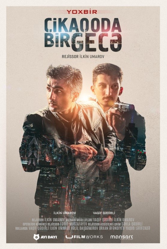 Poster de Çikaqoda Bir Gecə