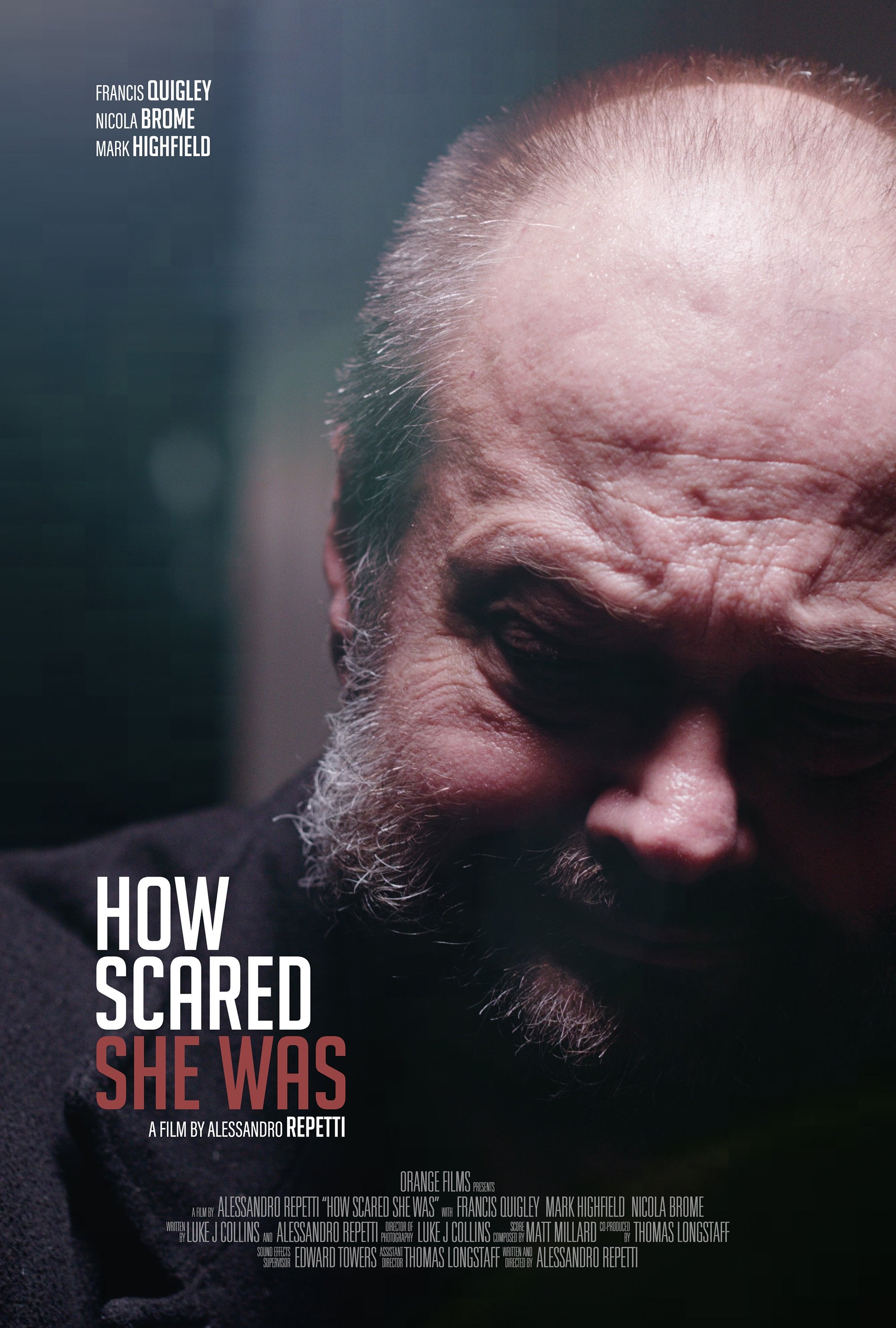 Poster de How Scared She Was