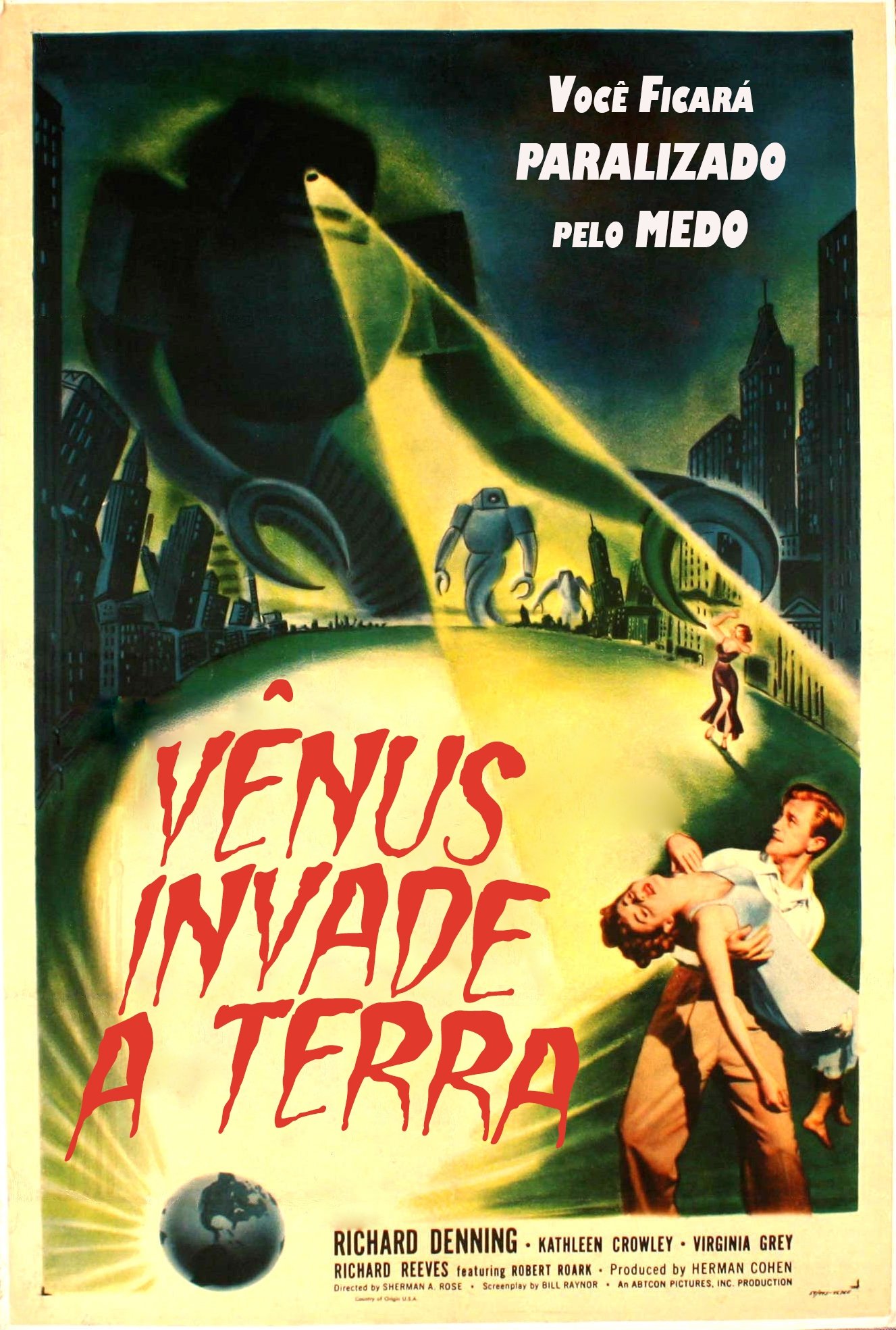 Poster de Vênus Invade a Terra