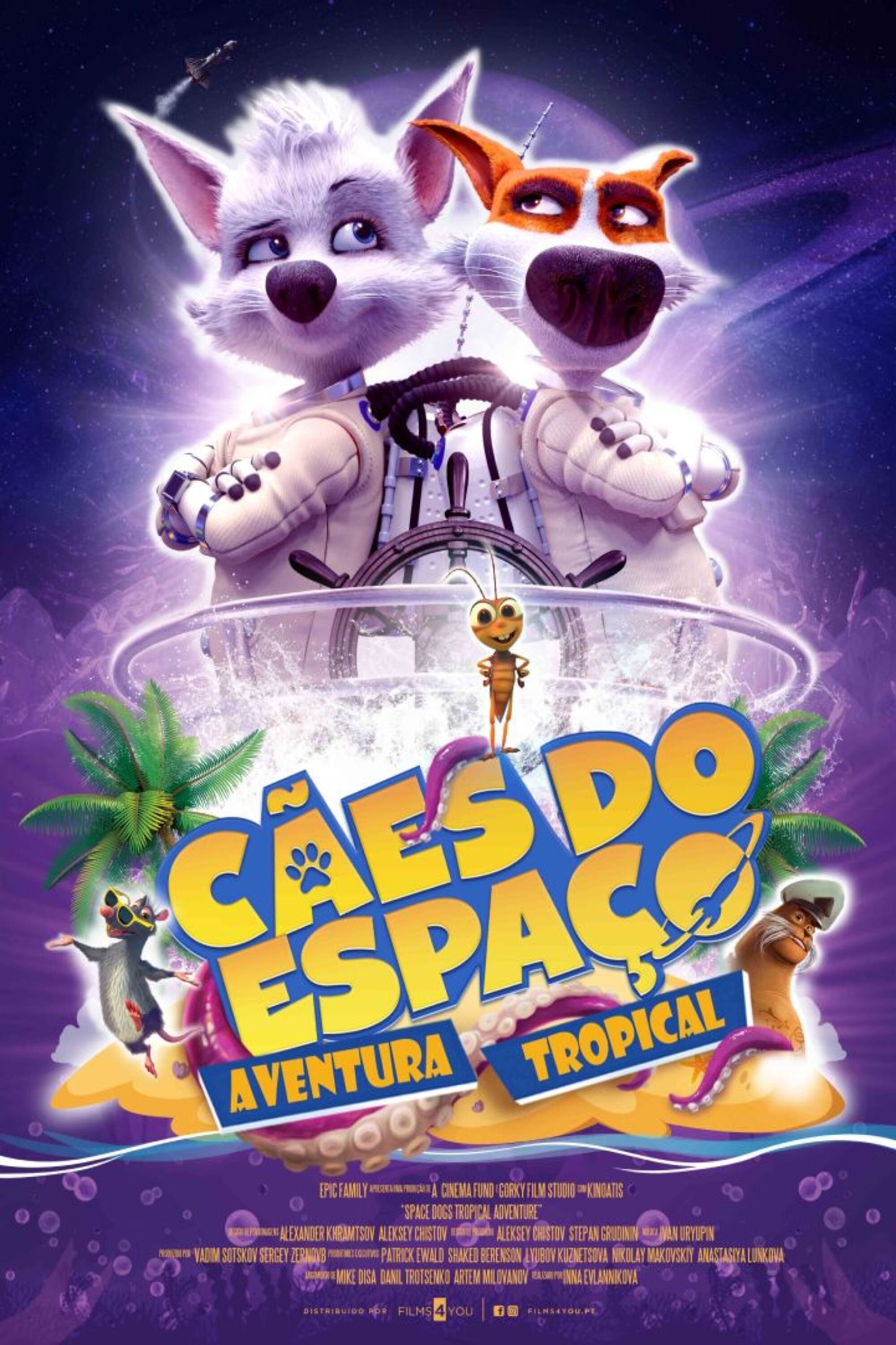 Poster de Cãestronautas: Aventura no Paraíso