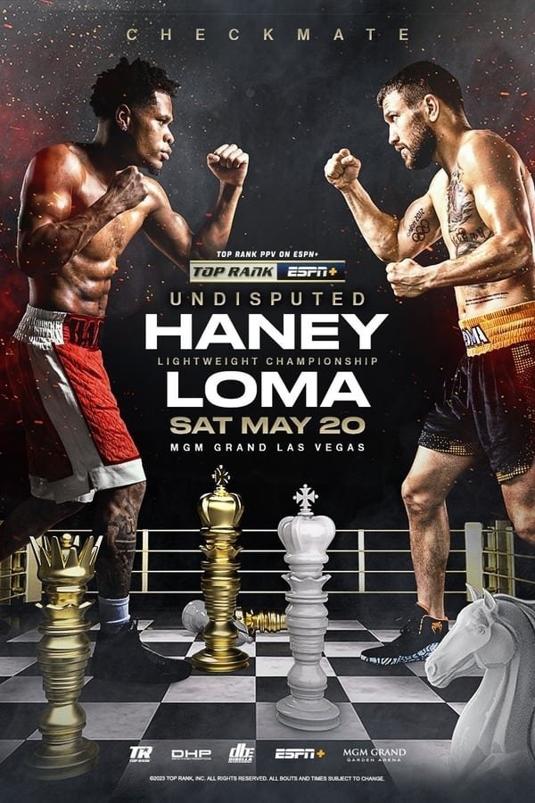 Poster de Blood, Sweat & Tears: Haney vs. Lomachenko