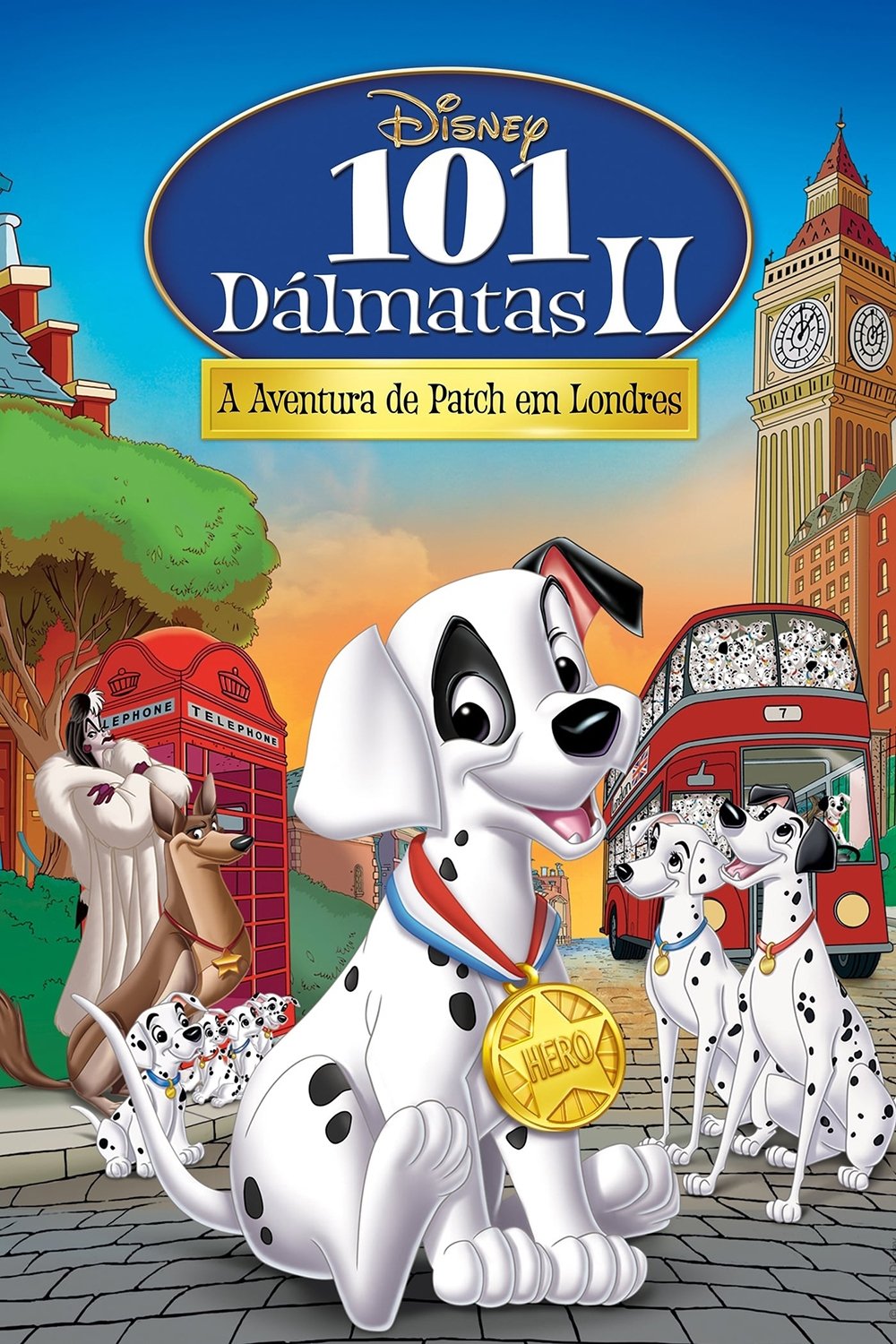 Poster de 101 Dálmatas II: A Aventura de Patch em Londres