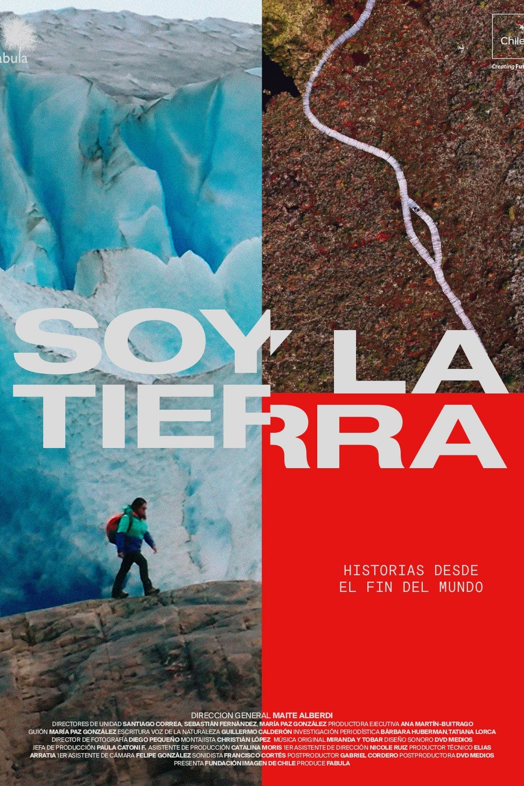 Poster de Soy la Tierra. Historias desde el fin del mundo