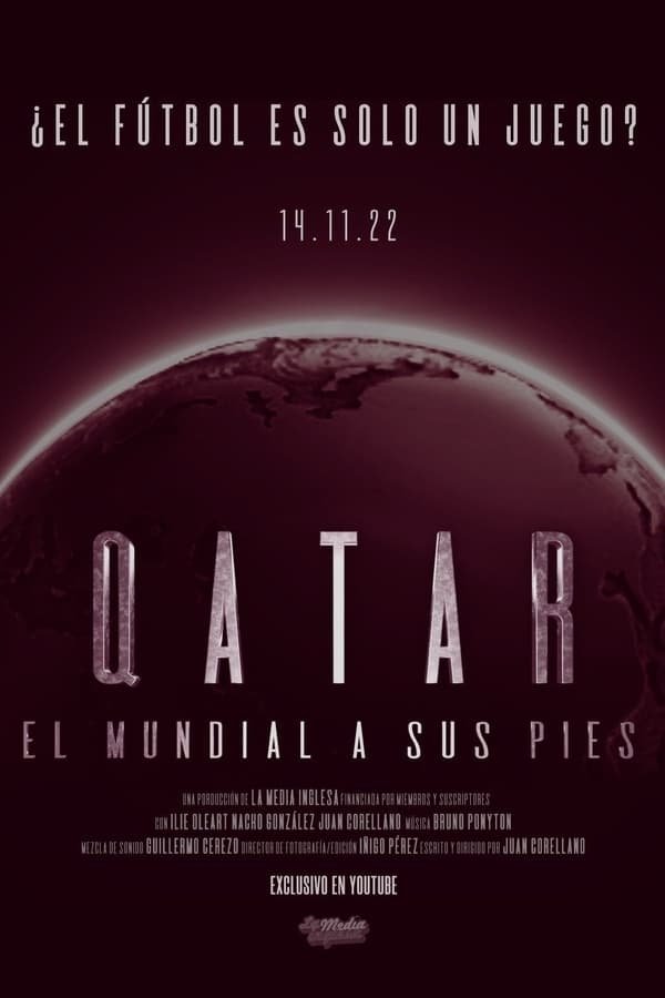 Poster de Qatar: el Mundial a sus pies
