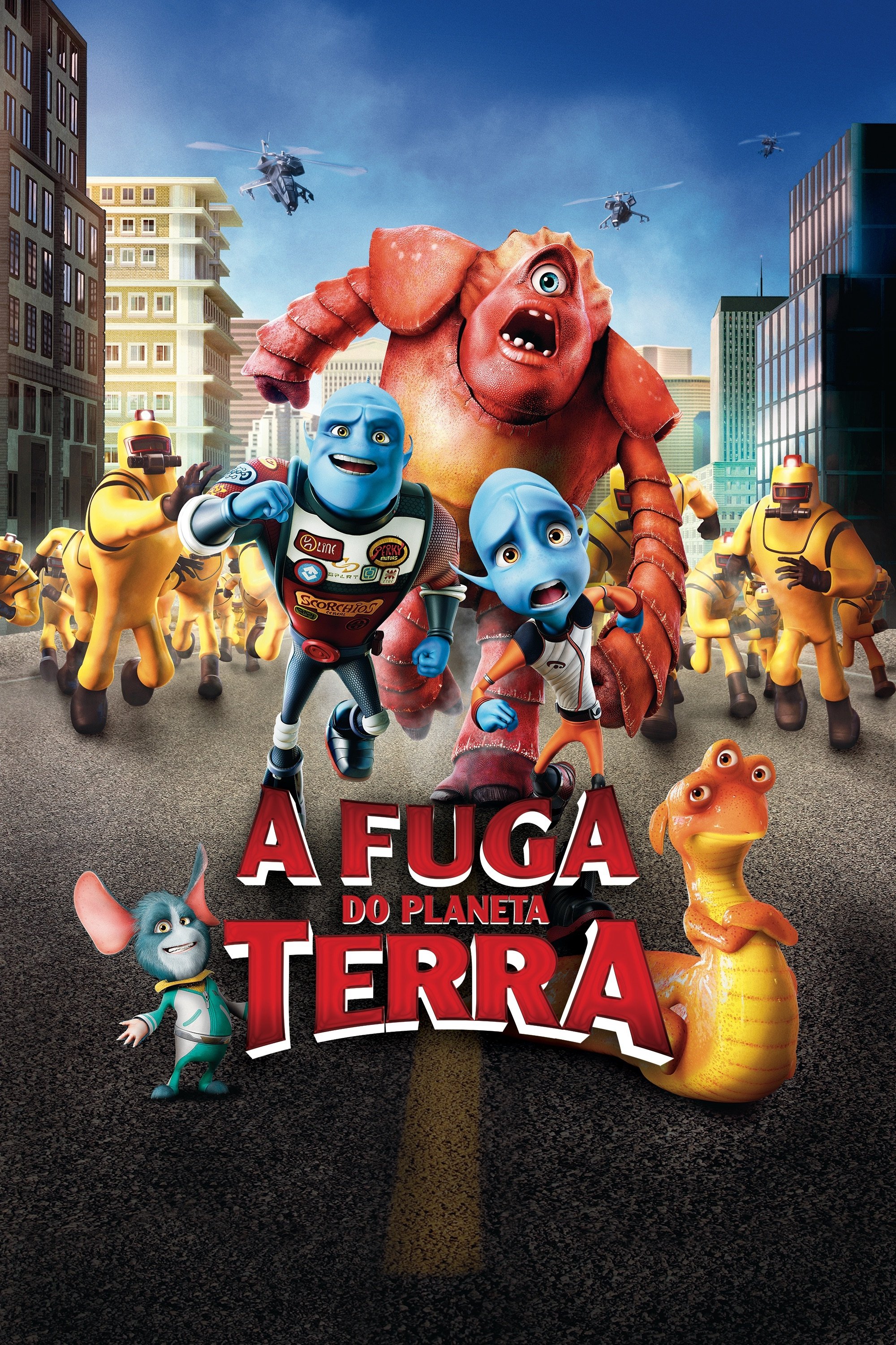 Poster de A Fuga do Planeta Terra