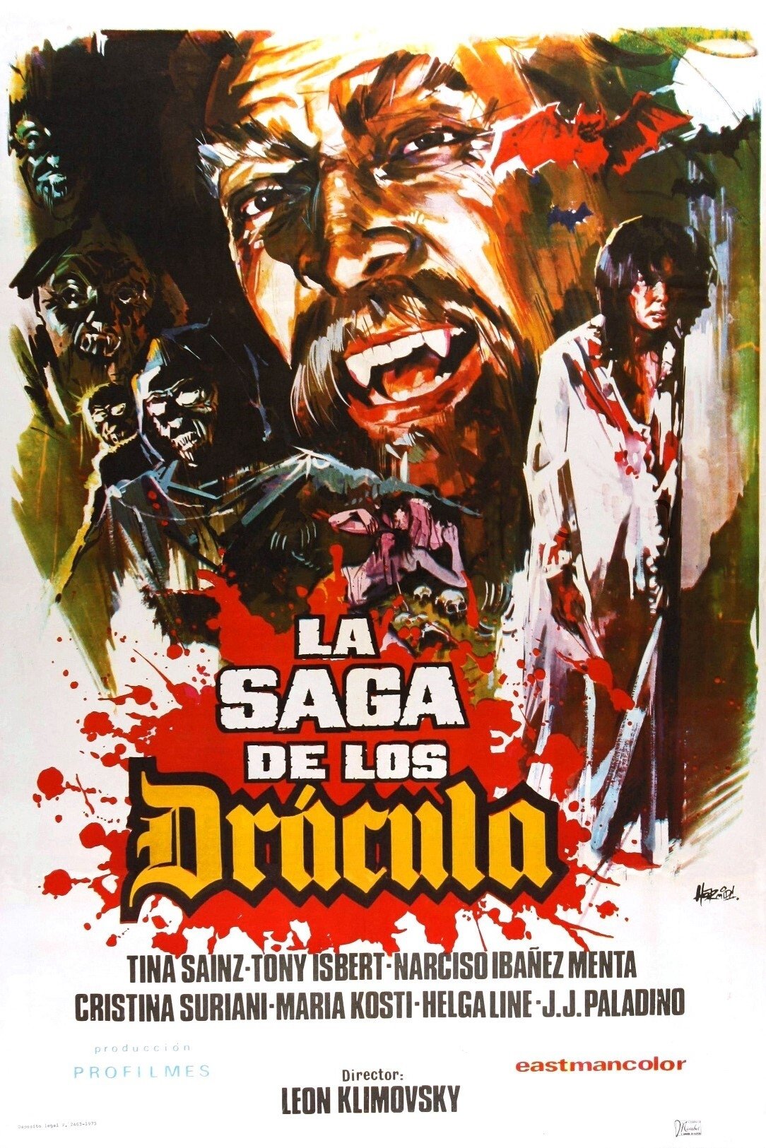 Poster de La saga de los Drácula
