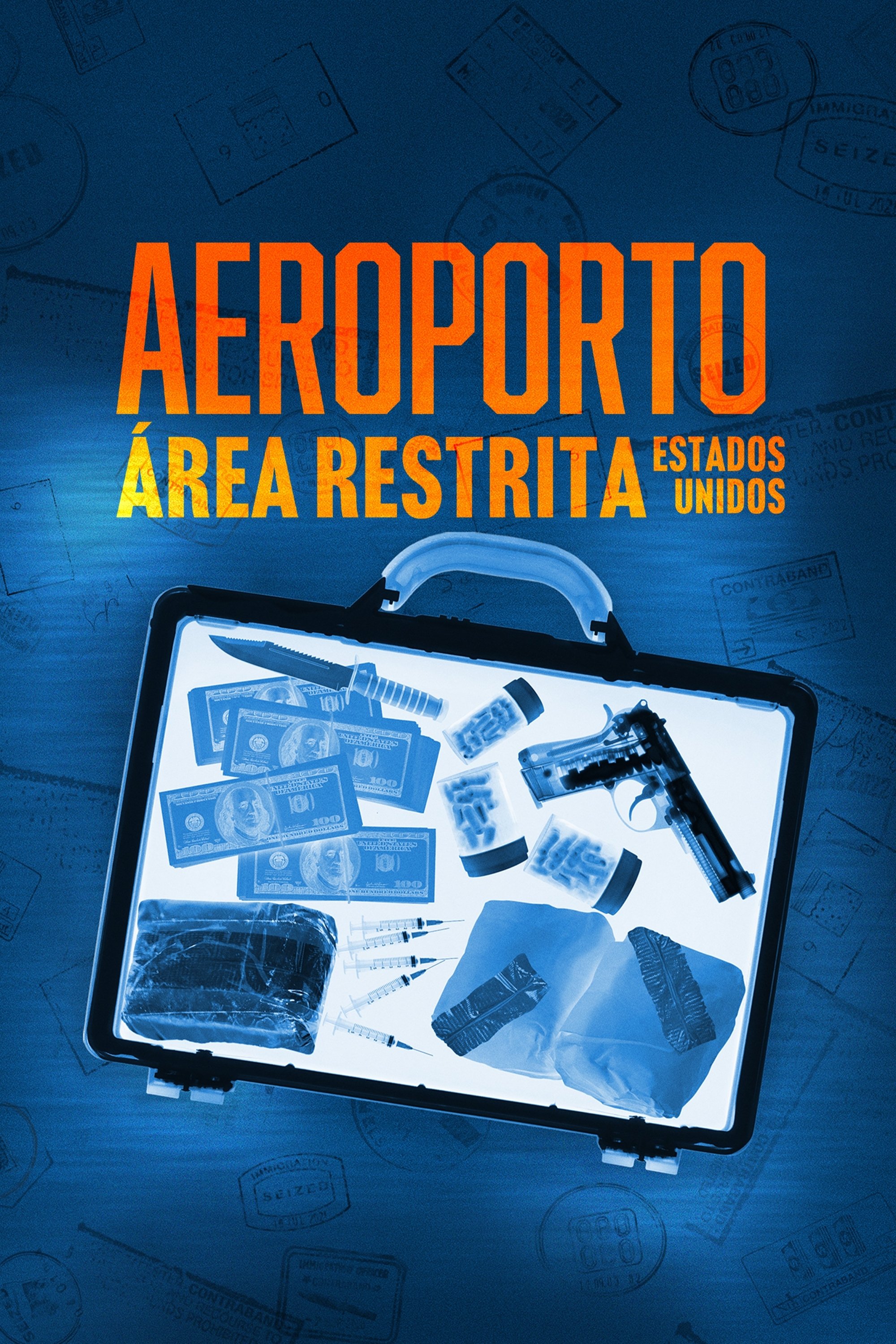 Poster de Aeroporto - Área Restrita: Estados Unidos