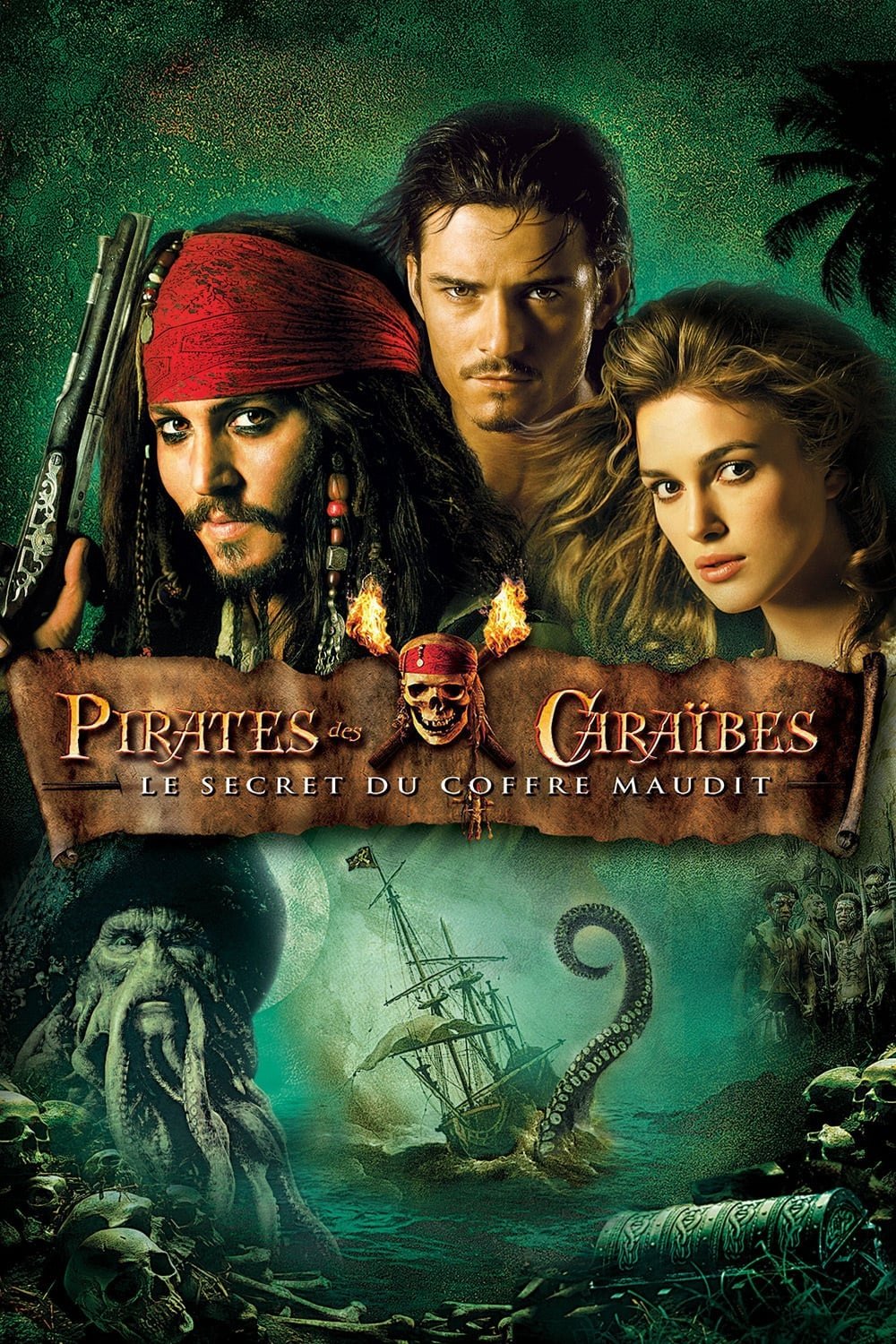 Affiche du film Pirates des Caraïbes : Le Secret du coffre maudit