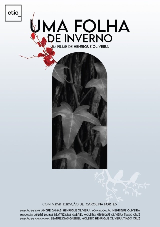 Poster de Uma Folha de Inverno