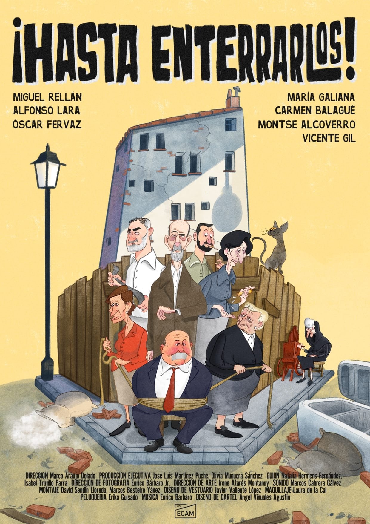 Poster de ¡Hasta enterrarlos!
