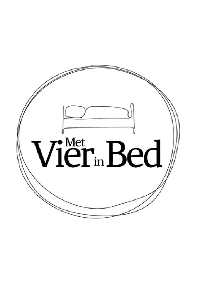 Poster de Met vier in bed