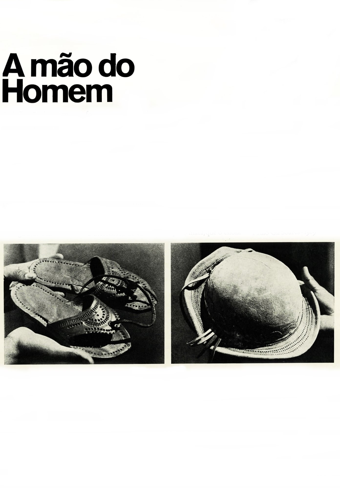 Poster de A Mão do Homem