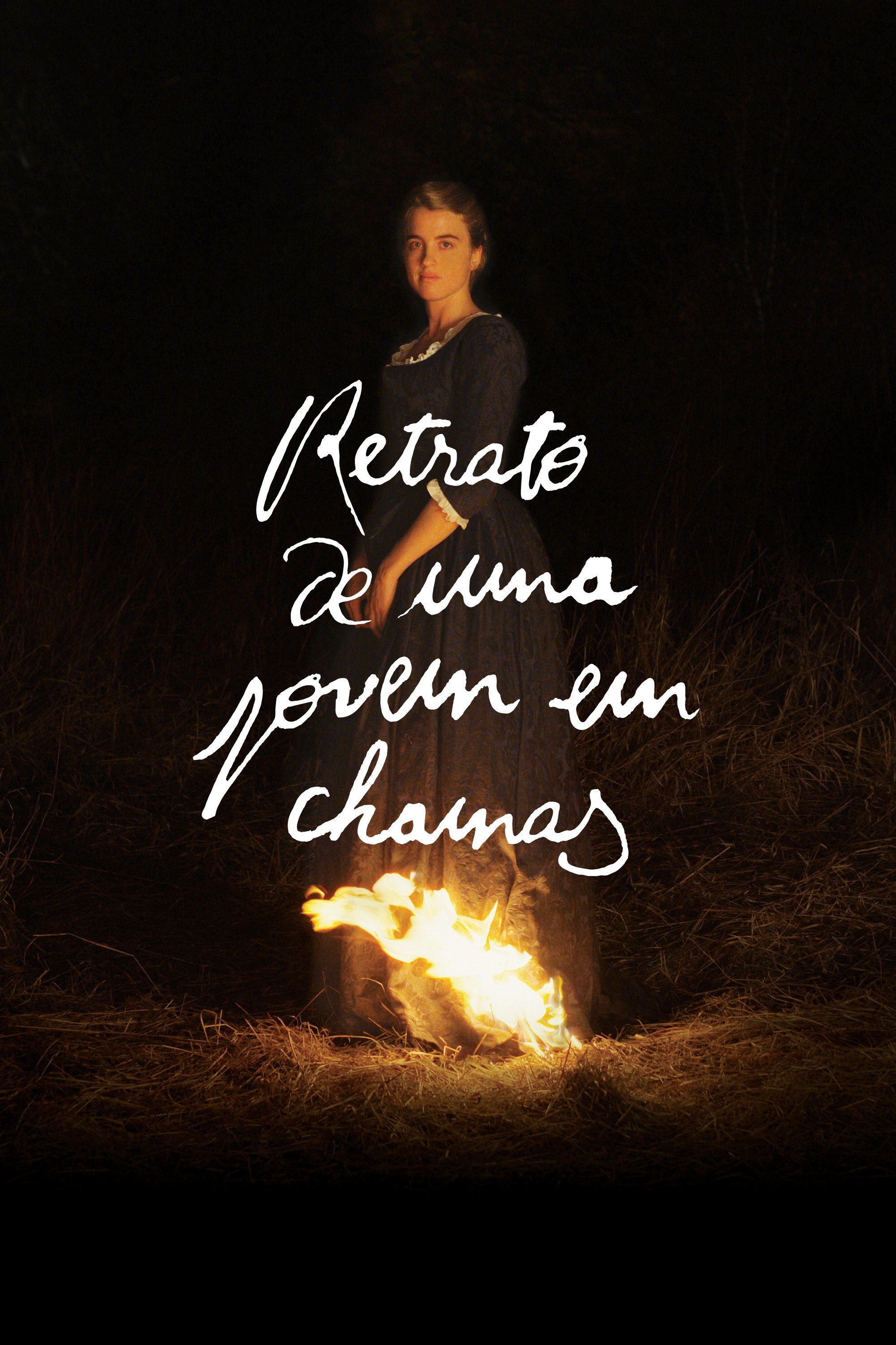 Poster de Retrato de uma Jovem em Chamas