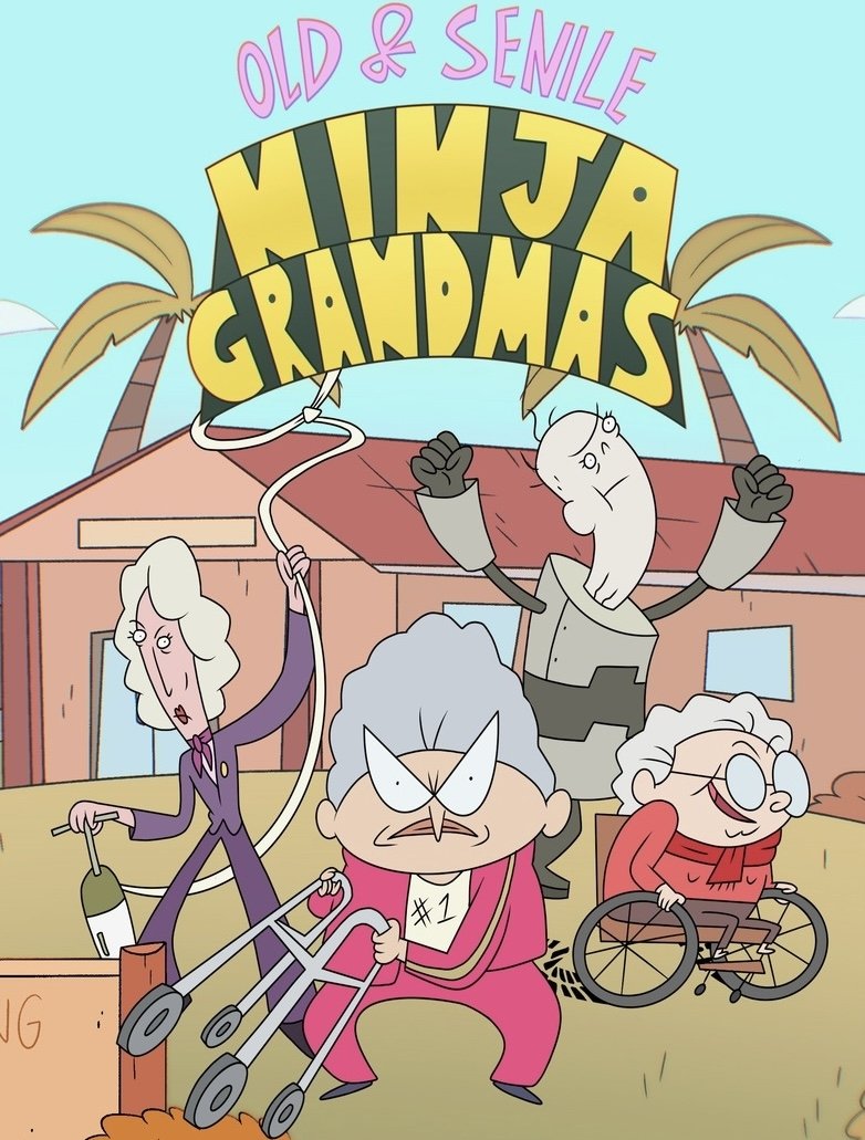Poster de Old & Senile: Ninja Grandmas