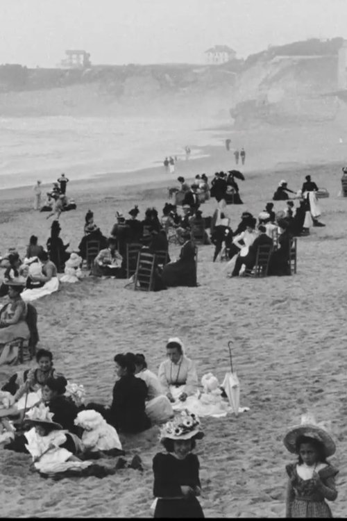 Biarritz : la plage et la mer Poster