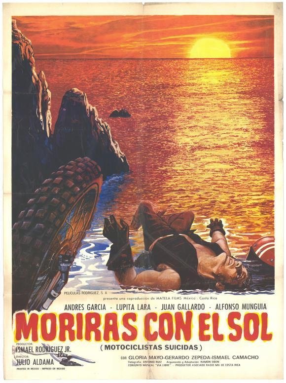 Poster de Morirás con el sol (Motociclistas suicidas)