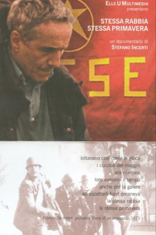 Poster de Stessa rabbia, stessa primavera