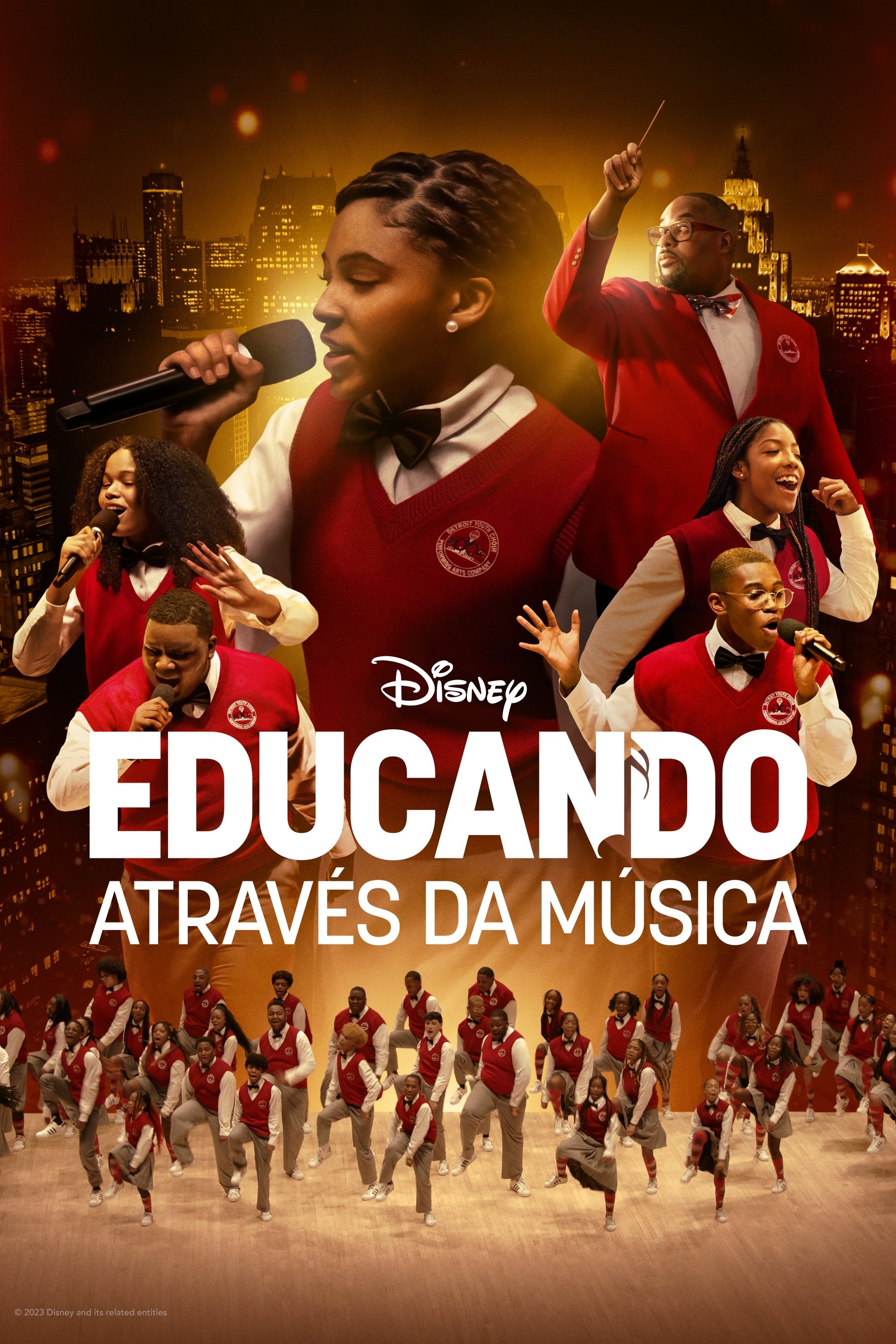 Poster de Educando Através da Música