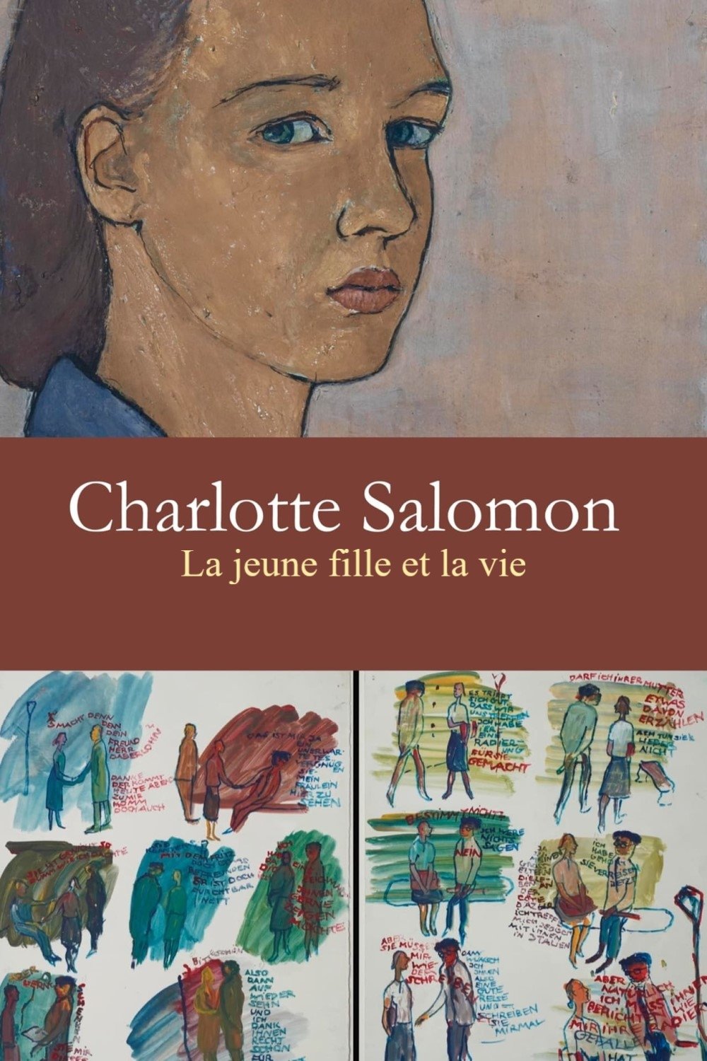 Poster de Charlotte Salomon : la jeune fille et la vie