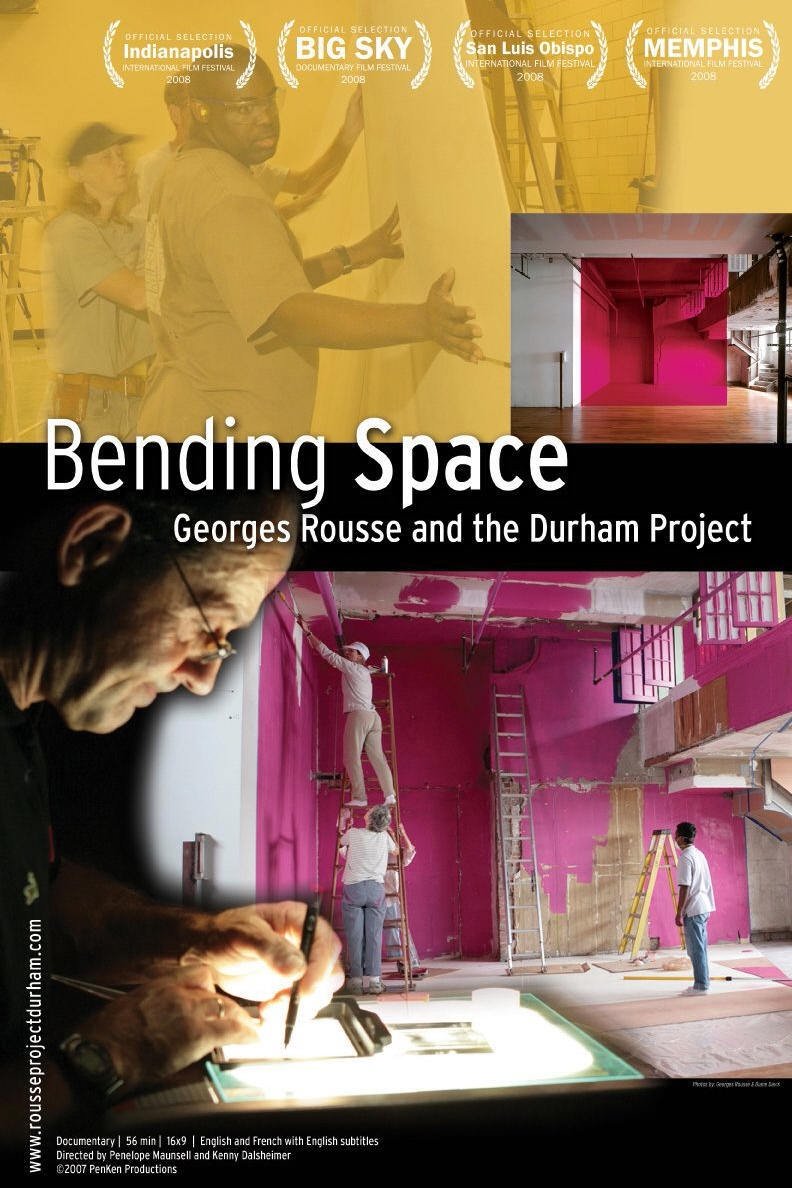 Poster de Bending Space: Georges Rousse And The Durham Project