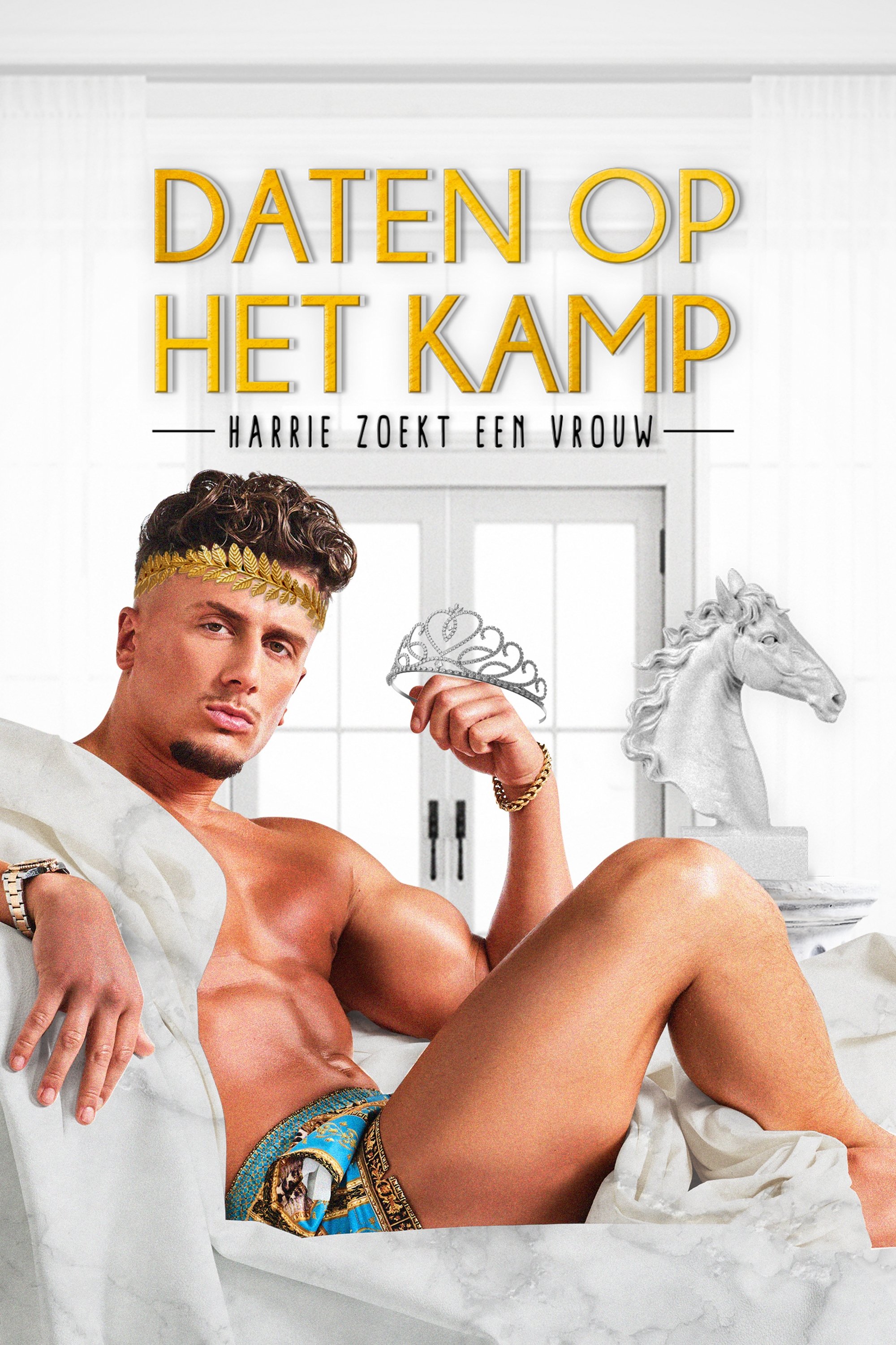Poster de Daten op het Kamp: Harrie zoekt een Vrouw