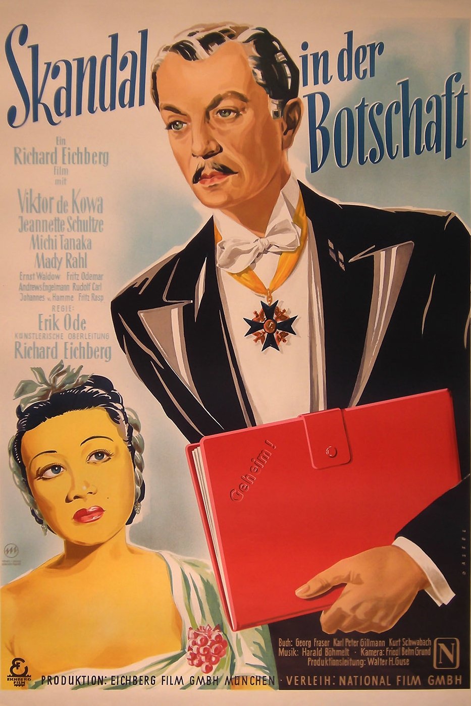 Skandal in der Botschaft Poster