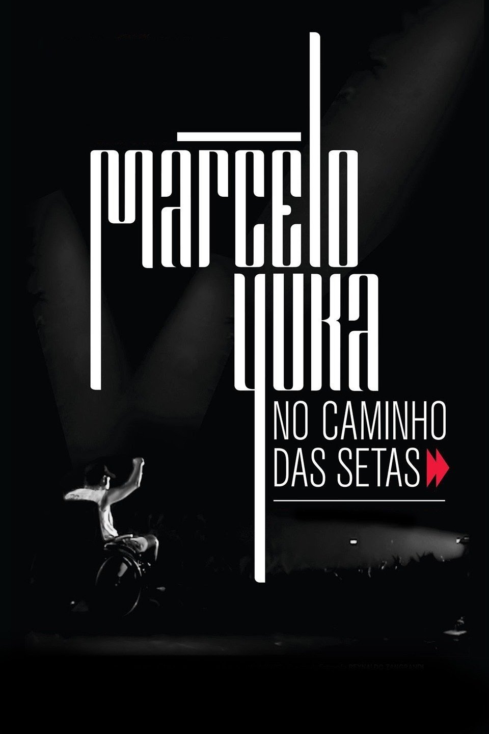 Poster de Marcelo Yuka no caminho das setas