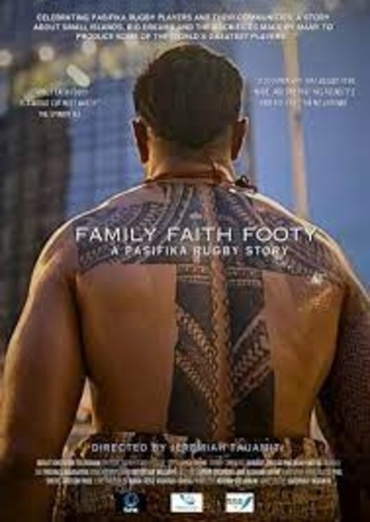 Poster de Family, Faith, Footy: A Pasifika Rugby Story