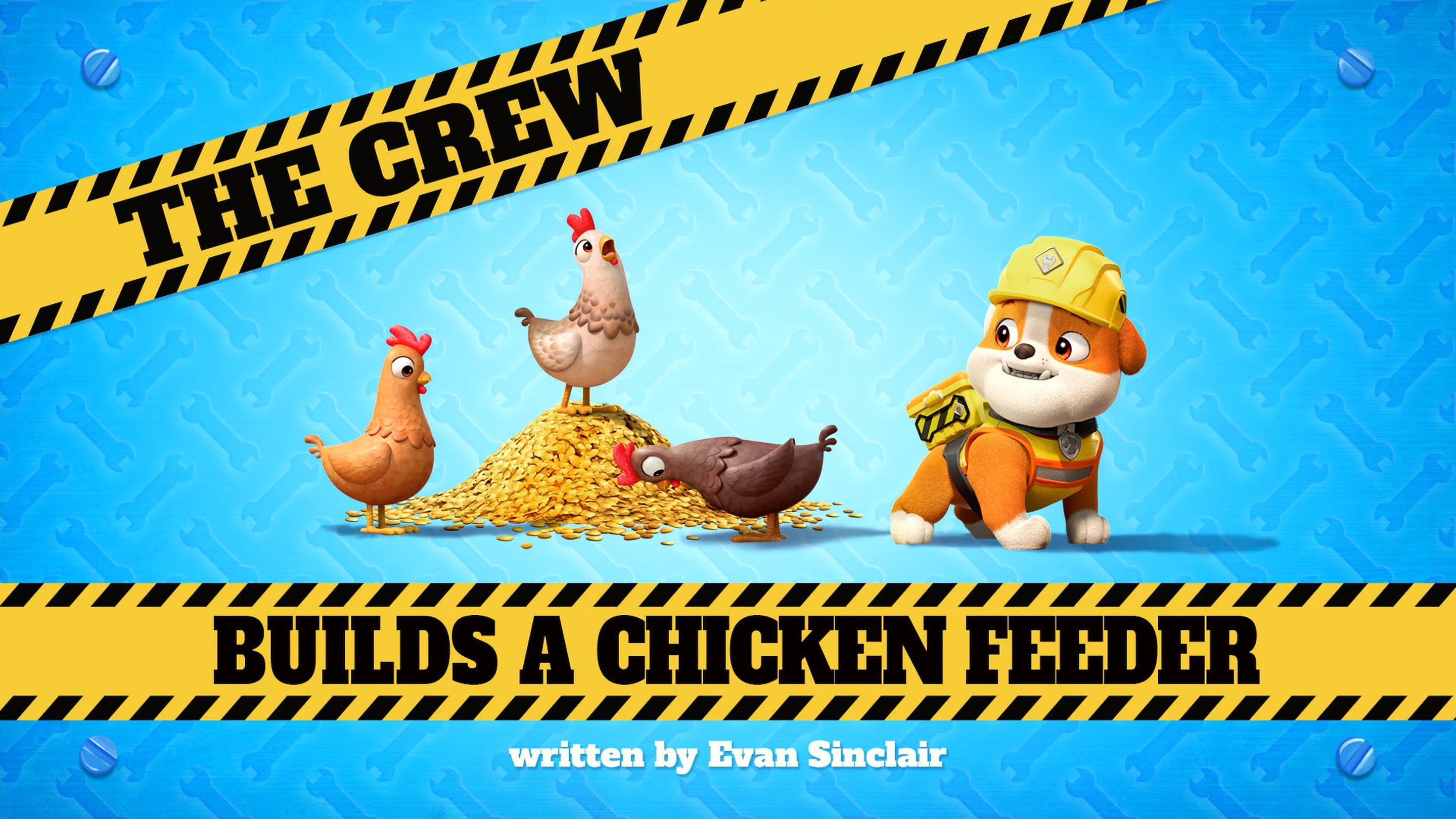 The Crew Builds a Chicken Feeder