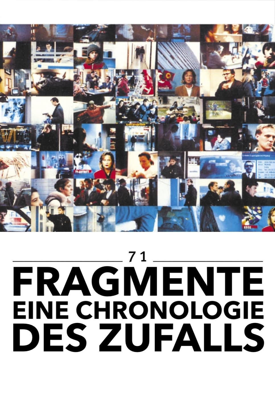 Poster de 71 Fragmentos de uma Cronologia do Acaso