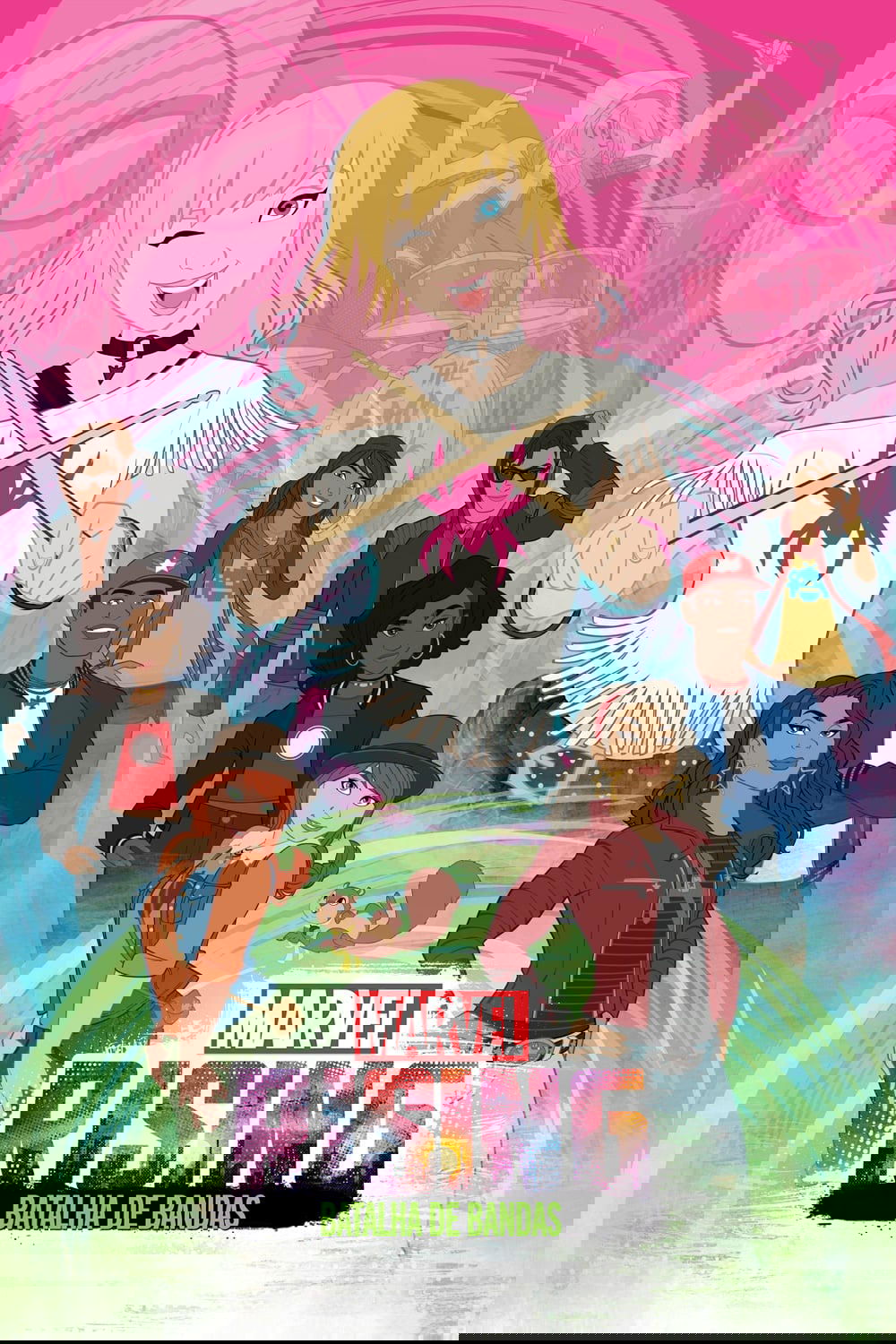 Poster de Marvel Rising: Batalha de Bandas