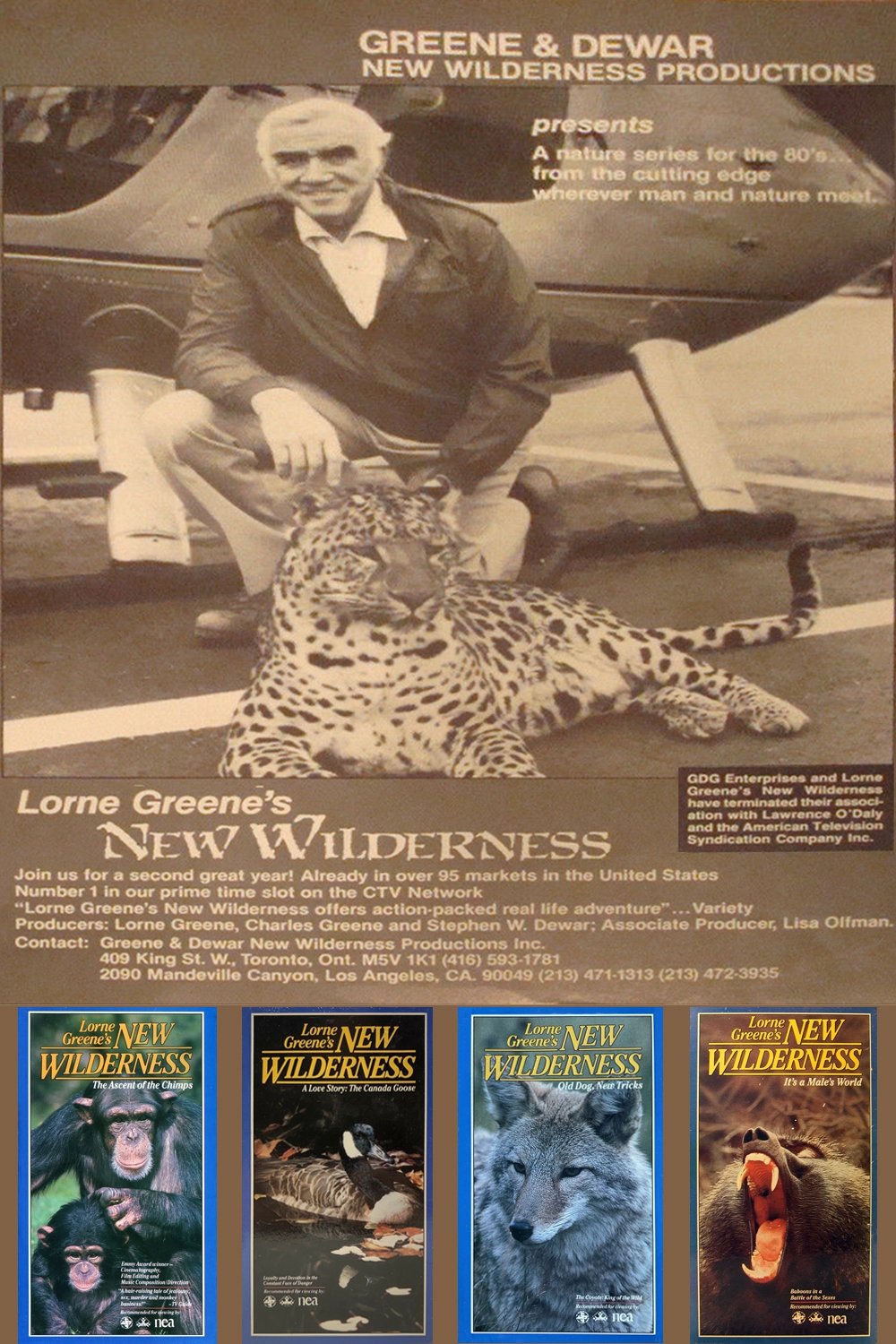 Poster de Lorne Greene's New Wilderness