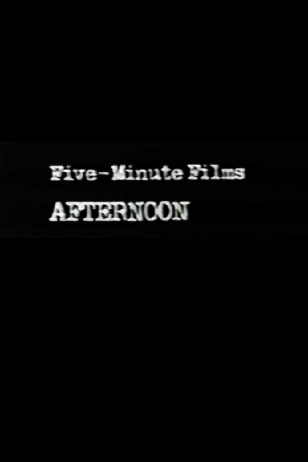 Poster de Afternoon