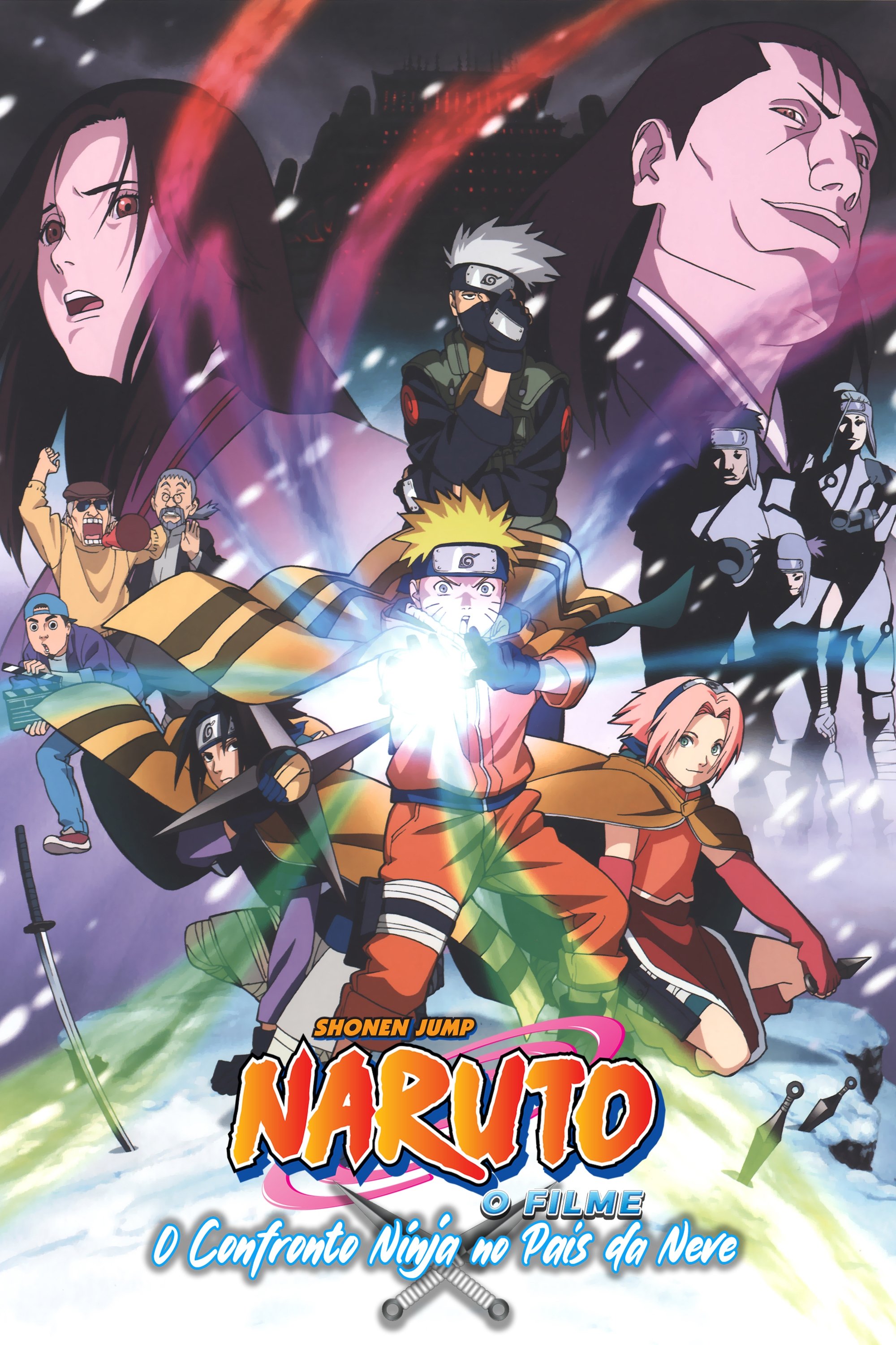 Poster de Naruto: O Confronto Ninja no País da Neve