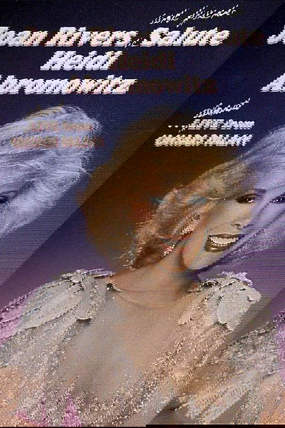 Affiche du film Joan Rivers and Friends Salute Heidi Abromowitz