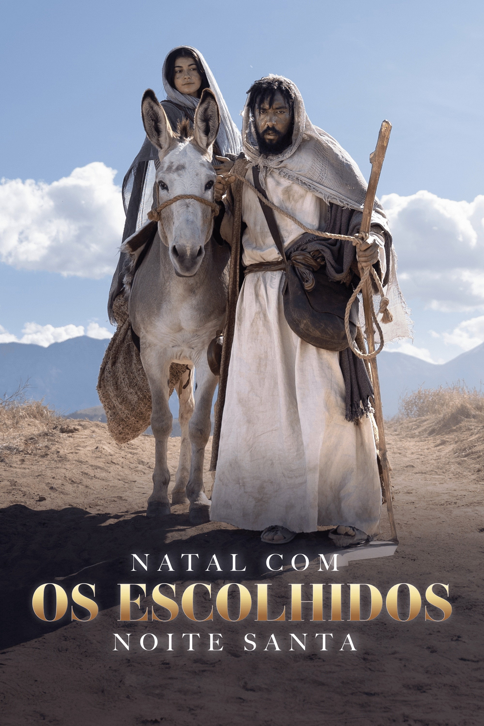 Poster de Natal com Os Escolhidos: Noite Santa