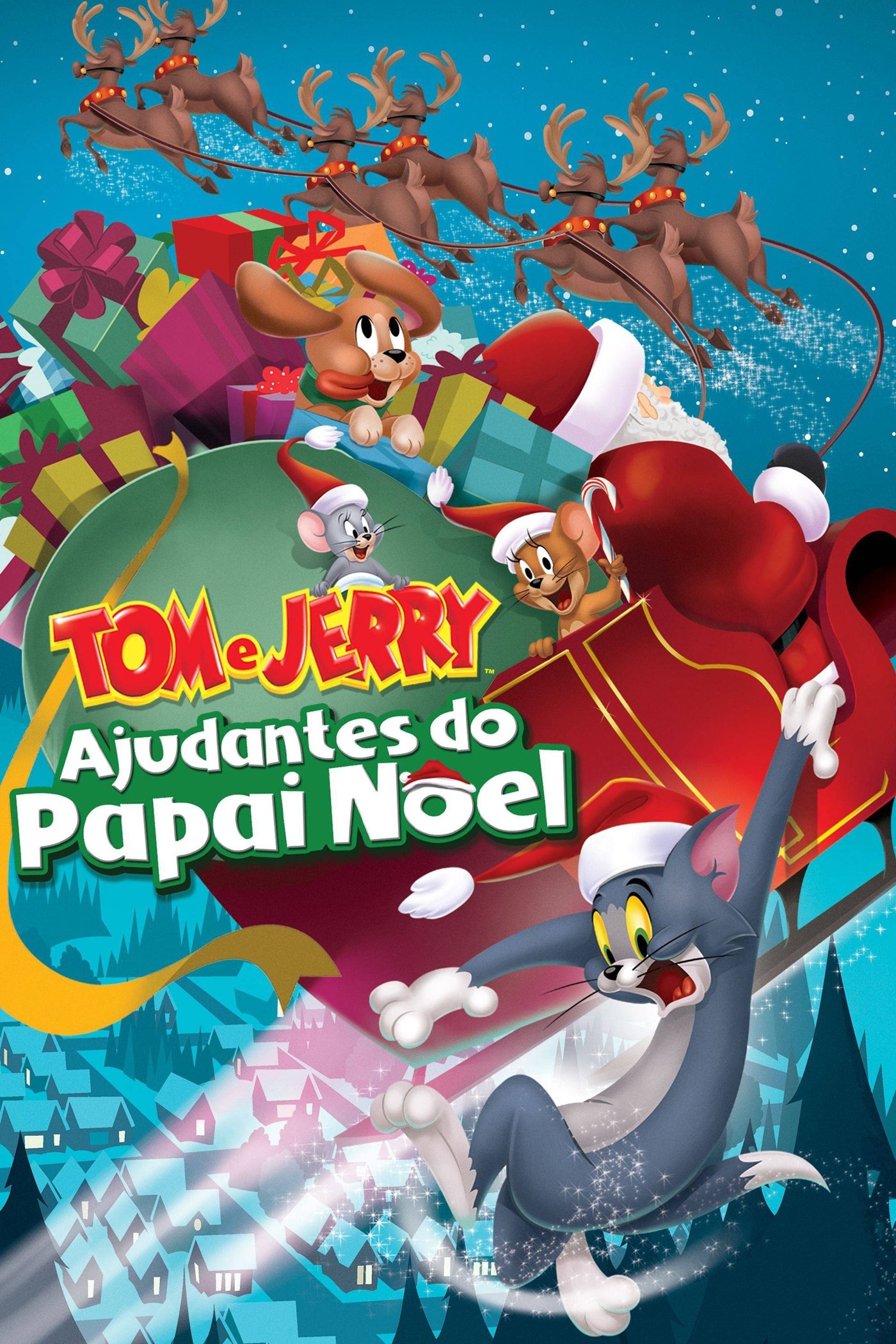 Poster de Tom e Jerry: Ajudantes do Papai Noel