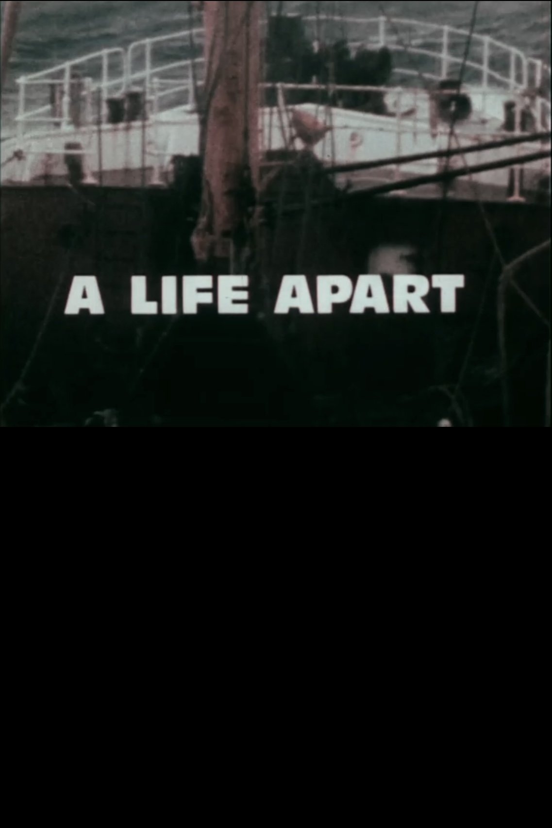 Poster de A Life Apart: Anxieties in a Trawling Community