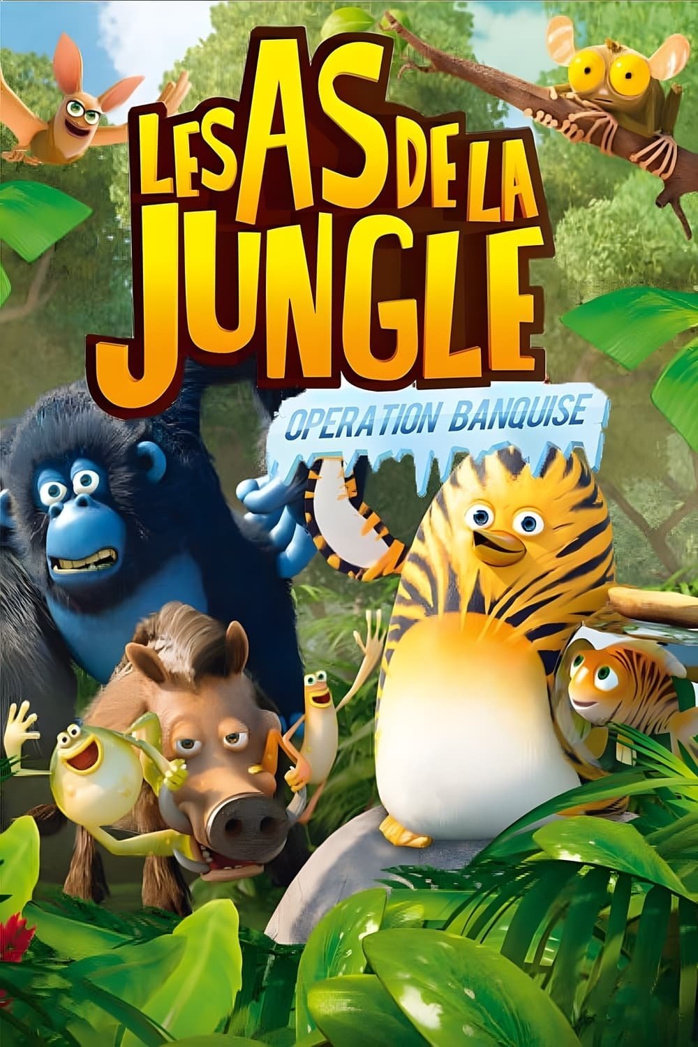 Affiche du film Les As de la Jungle : Opération Banquise