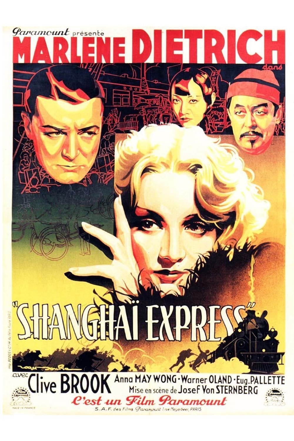Affiche du film Shanghai Express