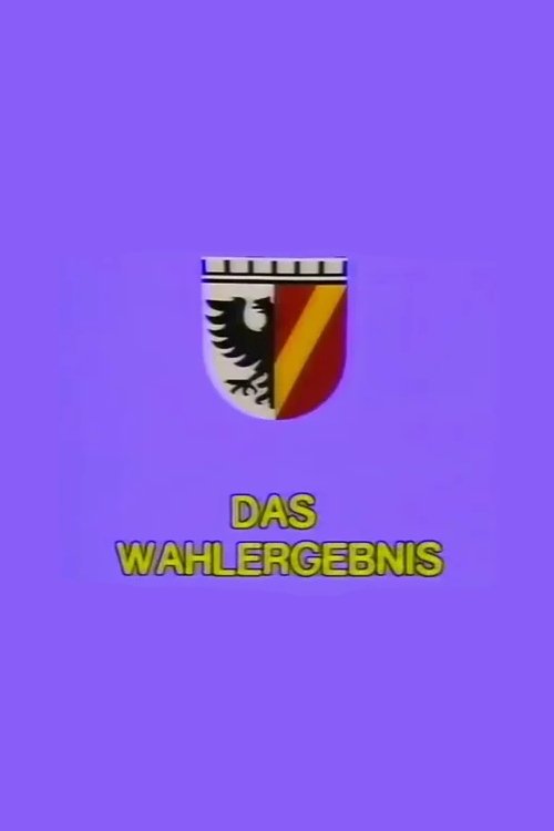 Affiche du film Das Wahlergebnis