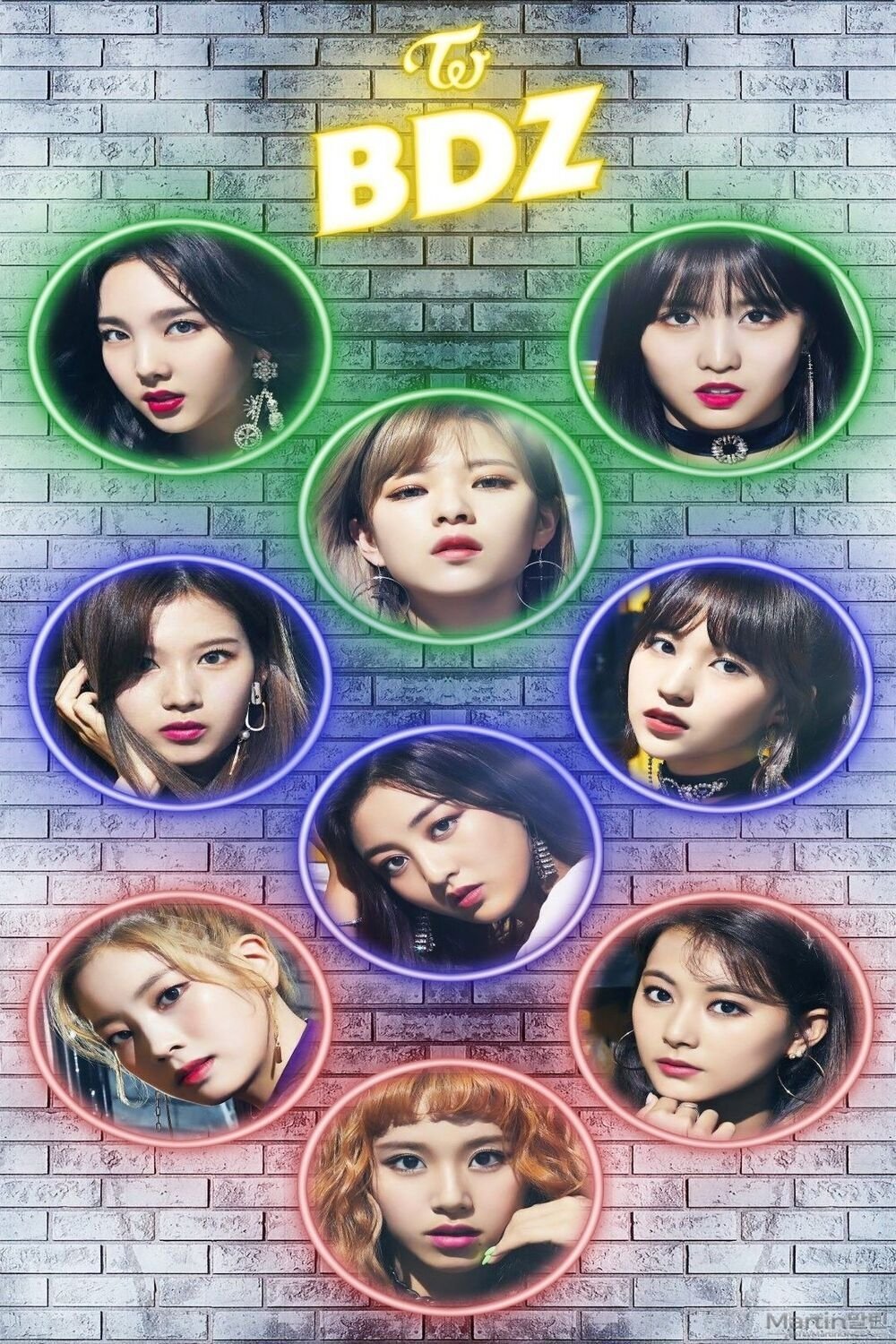 Poster de Twice 1st Arena Tour 2018 "BDZ" @武蔵野の森総合スポーツプラザ メインアリーナ